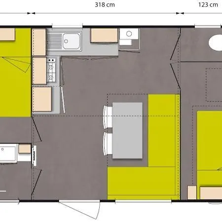 Campingplads Camping Le Laha 3*