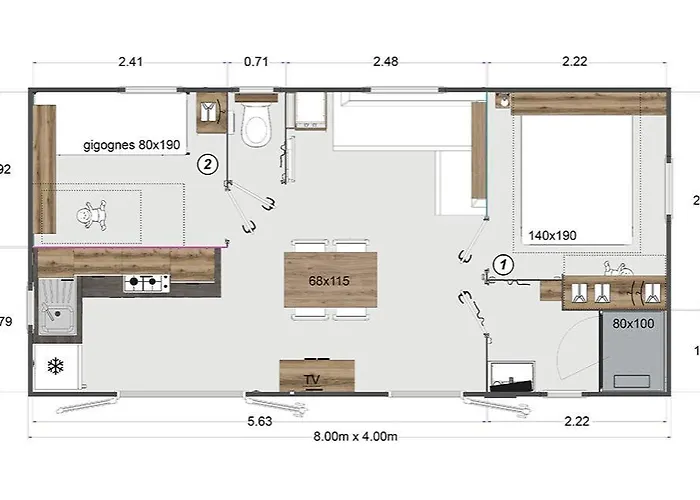 Le Laha Campsite Lesperon (Landes)